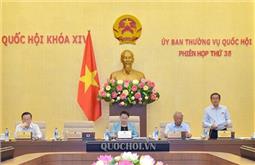 Ủy ban Thường vụ Quốc hội cho ý kiến về dự án Luật Dân quân tự vệ (sửa đổi)